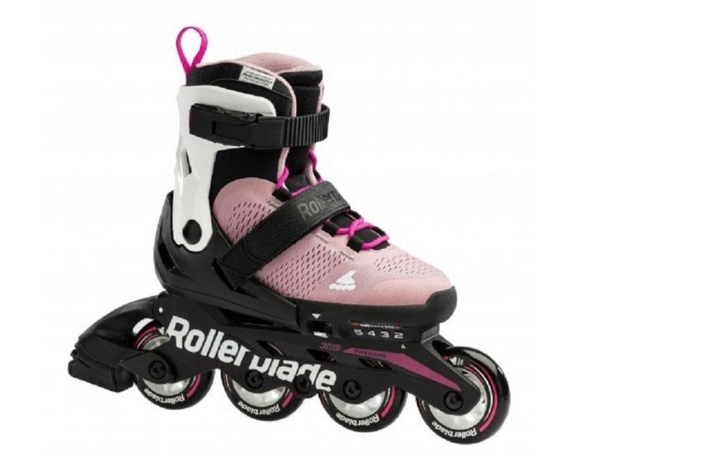 Rollerblade Microblade verstelbare skeelers maat 36,5-40,5, Dames, Verstelbaar, Zo goed als nieuw, Inline skates 4 wielen