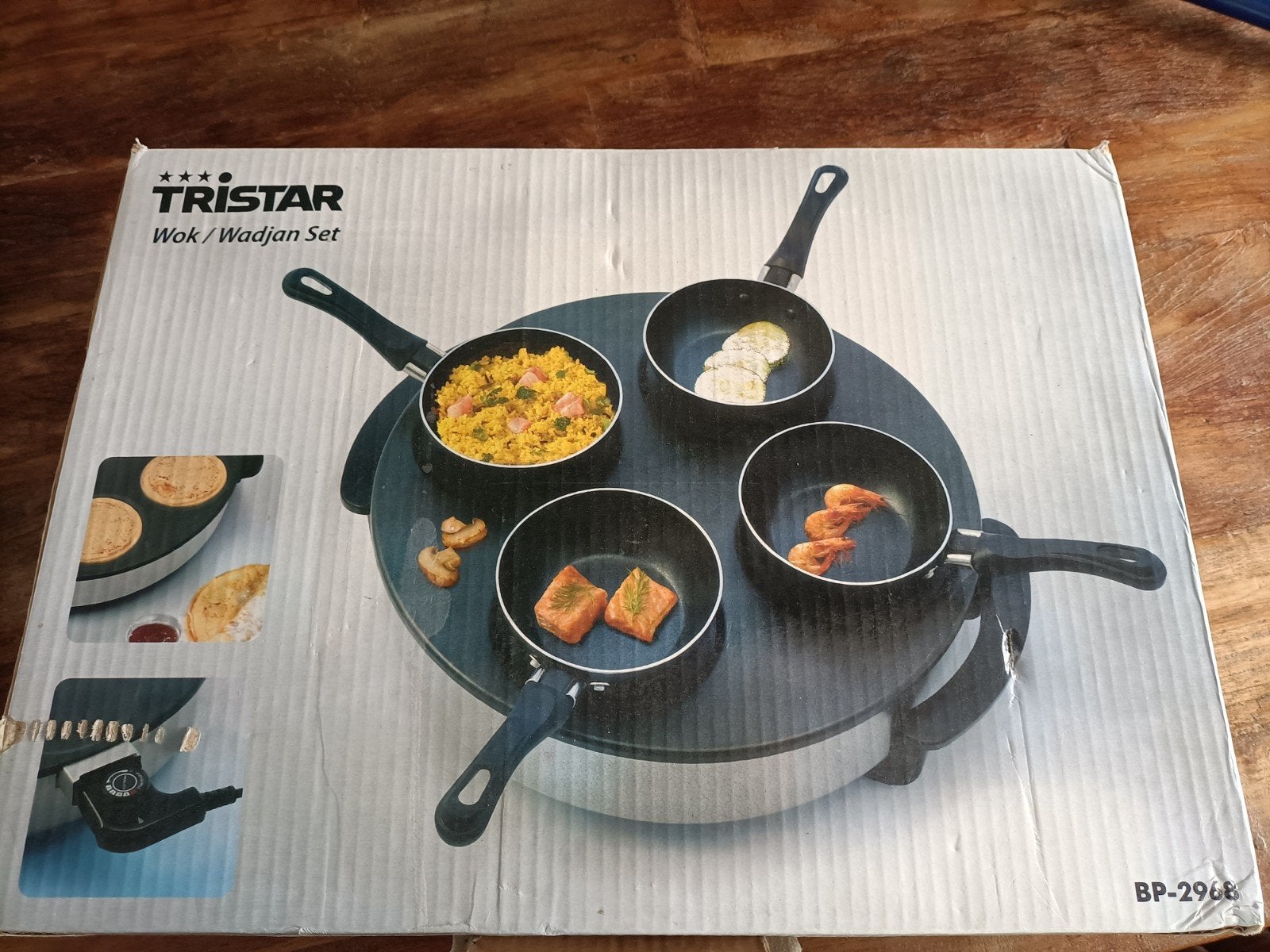 Tristar Mini Wokset - 4 persoons, Ophalen of Verzenden, Nieuw