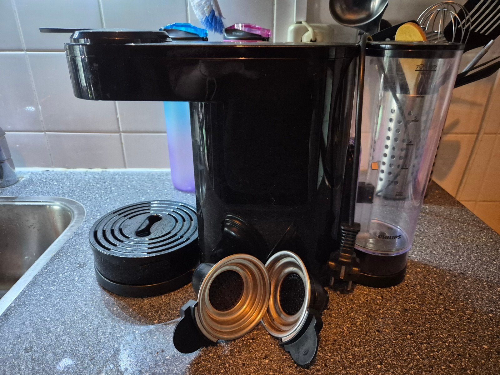 Senseo Switch Amper Gebruikt, Ophalen, Zo goed als nieuw, Koffiepads en cups, Afneembaar waterreservoir