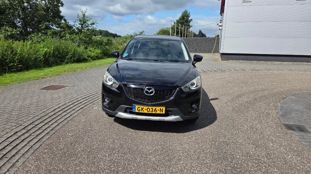Mazda CX-5 2.2 Skyactiv 110KW 2WD AUT 2013 Zwart, Auto's, Mazda, Stof, Zwart, 4 cilinders, 2000 kg