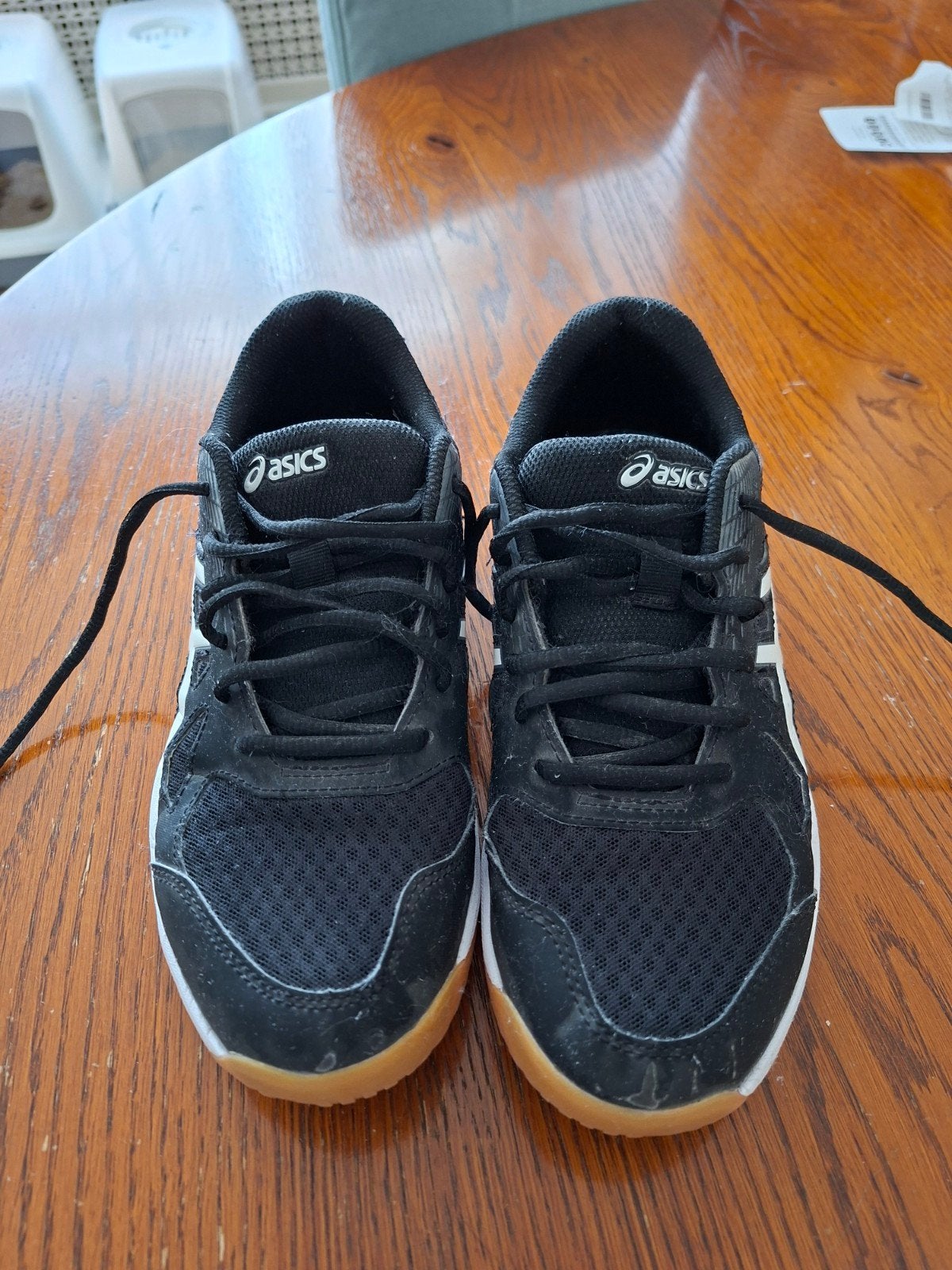 Asics zaalschoenen - Maat 39.5, Zwart, Asics, Ophalen, Maat 38/40 (M)