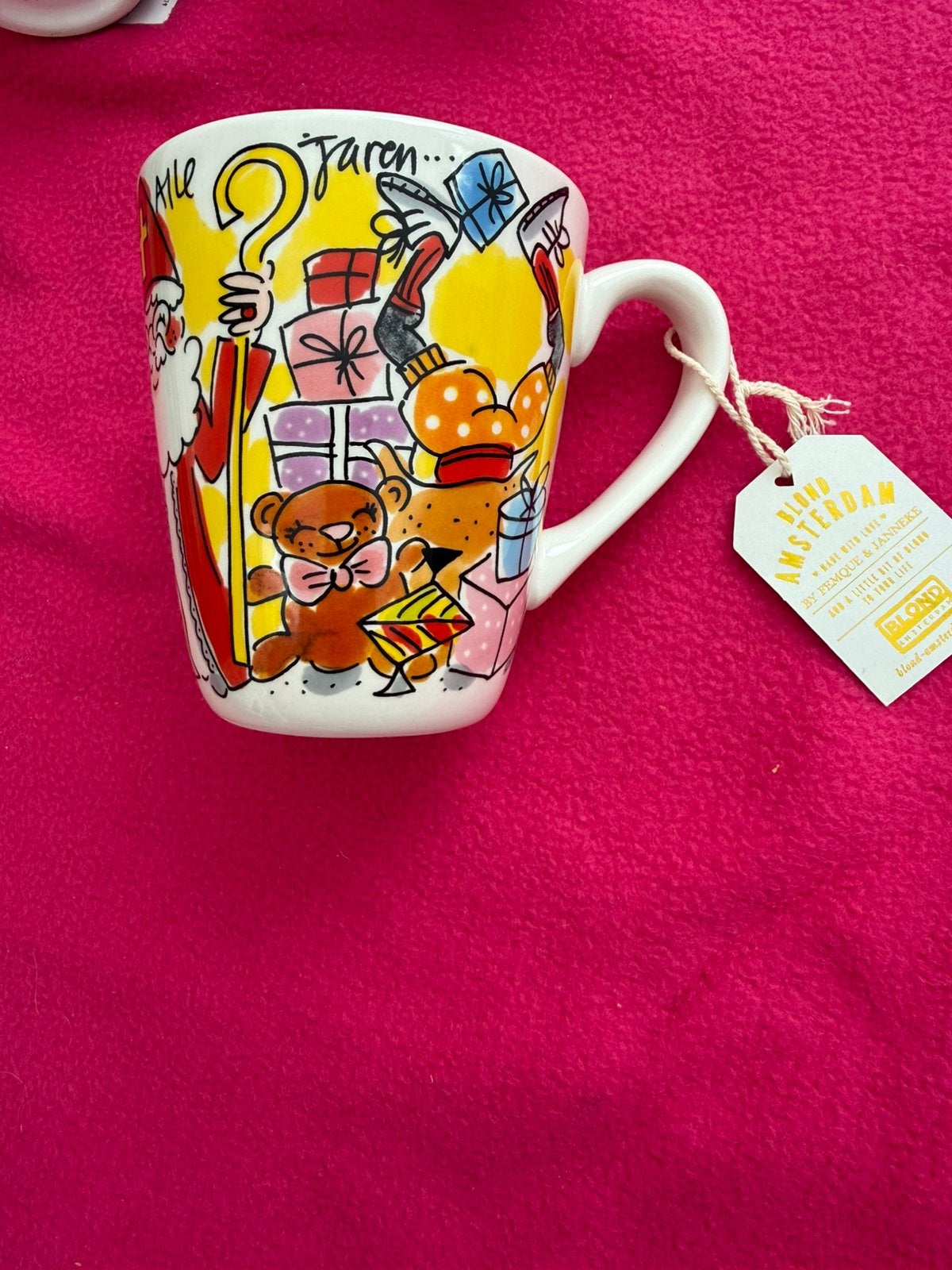 Blond Amsterdam Sinterklaas, Huis en Inrichting, Keuken | Servies, Blond Amsterdam, Ophalen of Verzenden, Zo goed als nieuw, Kop(pen) en/of Schotel(s)