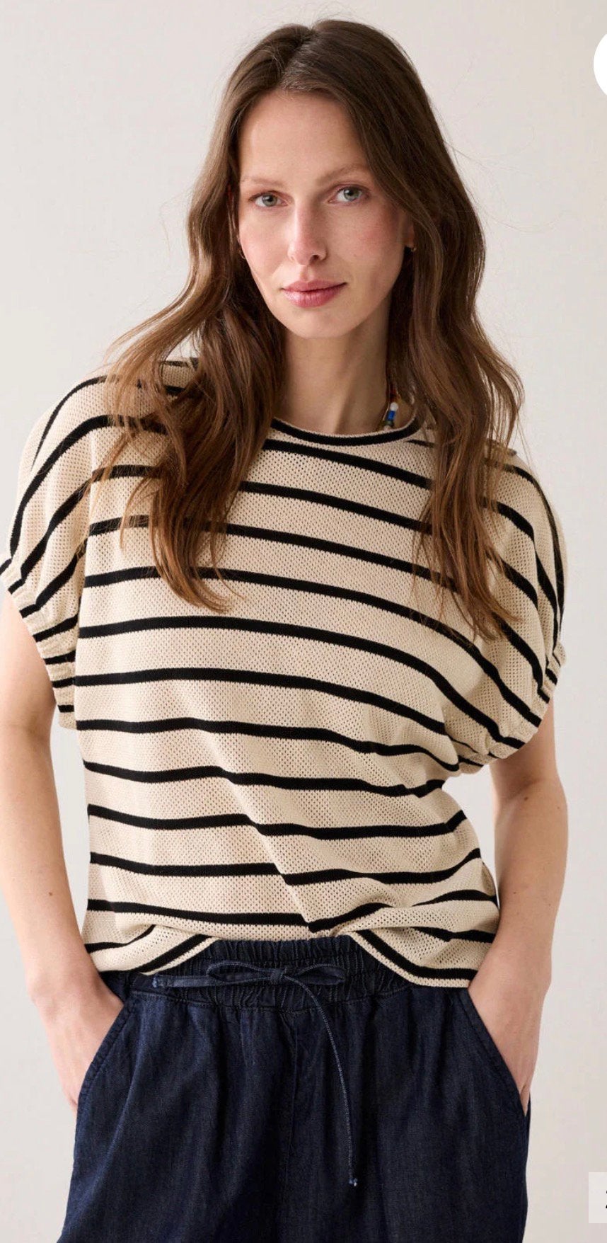 Mesh top summum woman s/36, Zwart, Ophalen of Verzenden, Zo goed als nieuw, Lange mouw