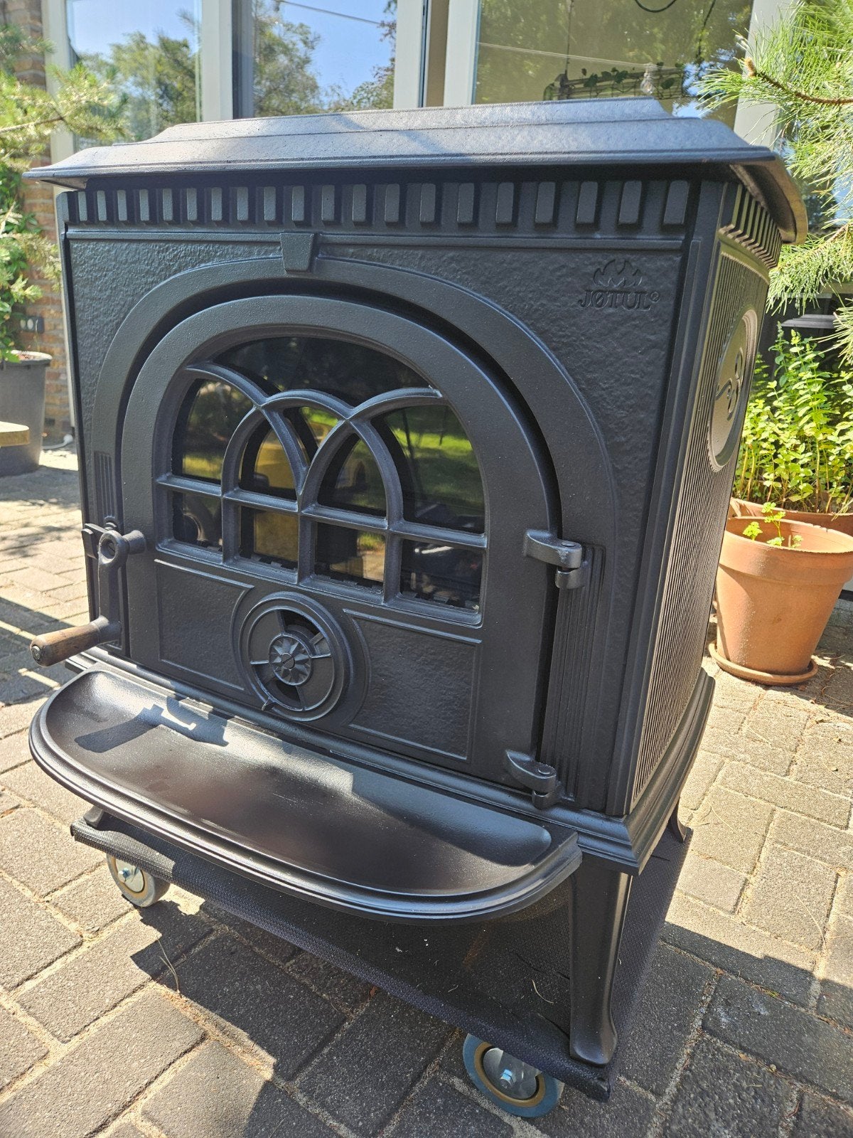 Jotul F8 Classic als nieuw Houtkachel, Houtkachel, Ophalen of Verzenden, Zo goed als nieuw, Vrijstaand
