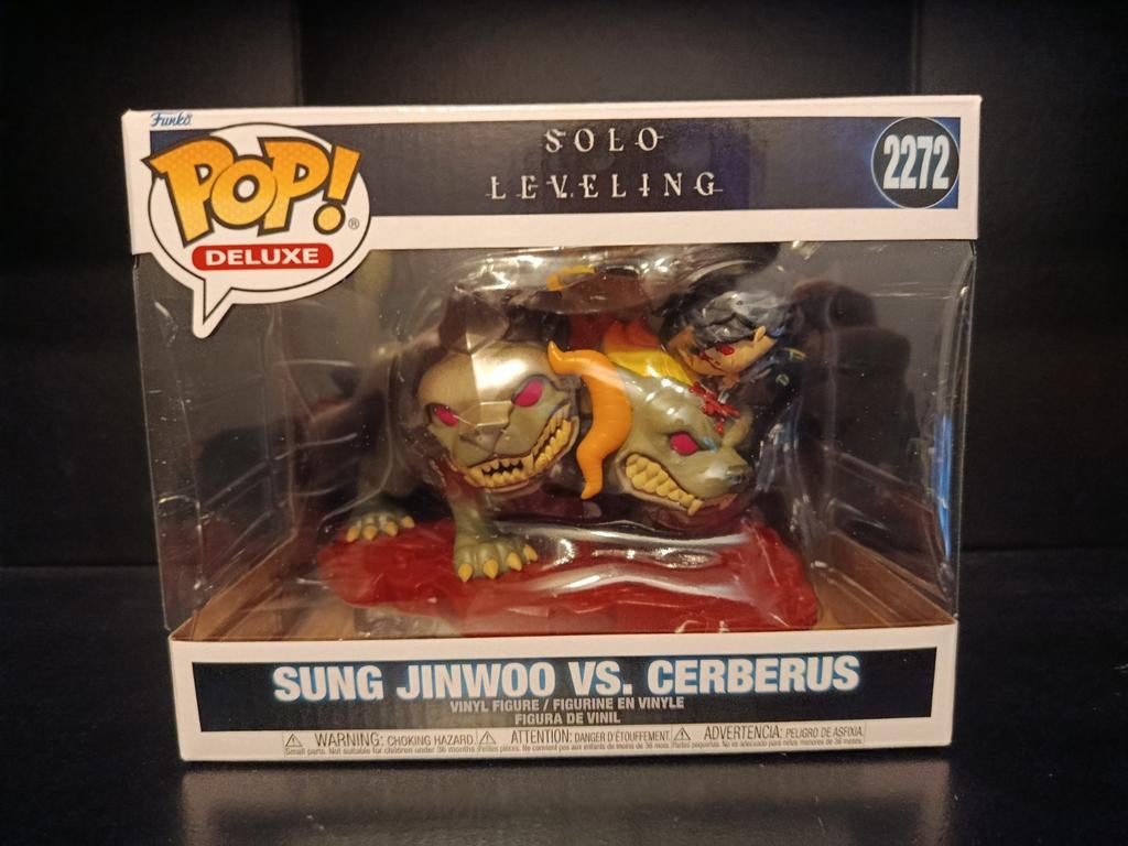 Sung Jinwoo Vs Cerberus 2272 Funko Pop Solo Leveling, Ophalen of Verzenden, Nieuw