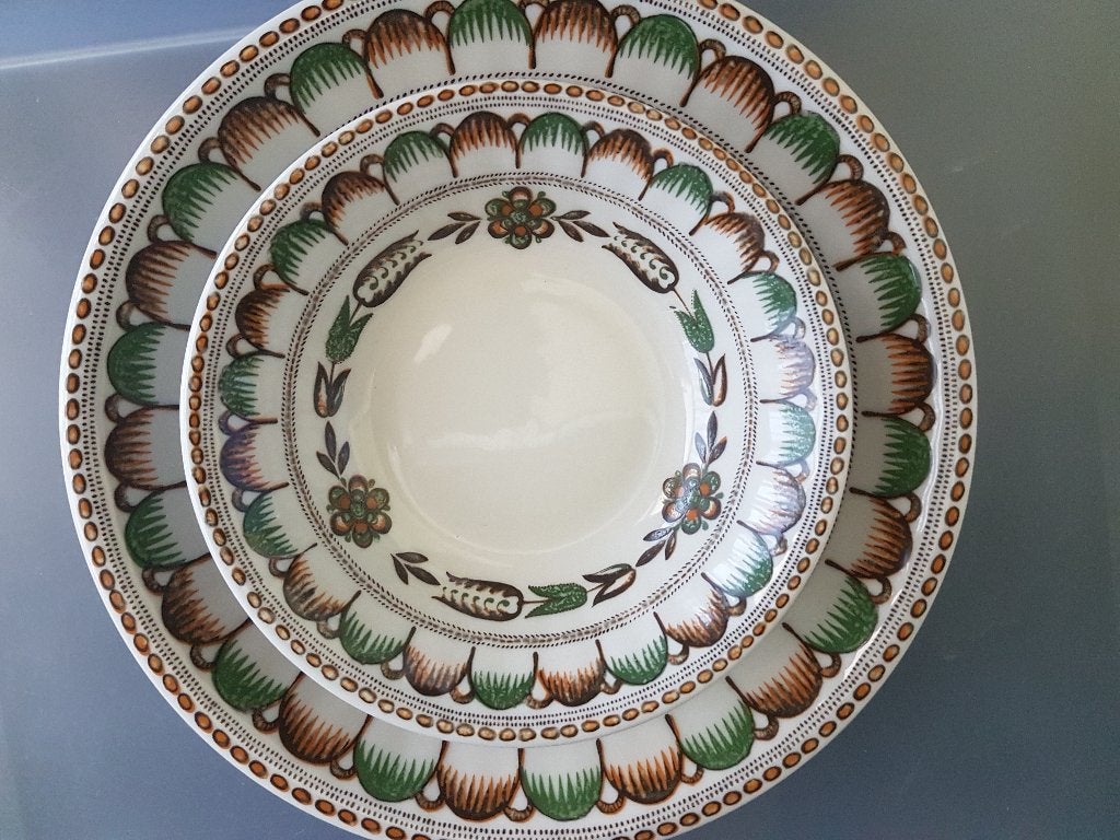 Eschenbach Ceranova schalen en gebaksbordjes, Ophalen, Gebruikt, Overige typen, Overige stijlen