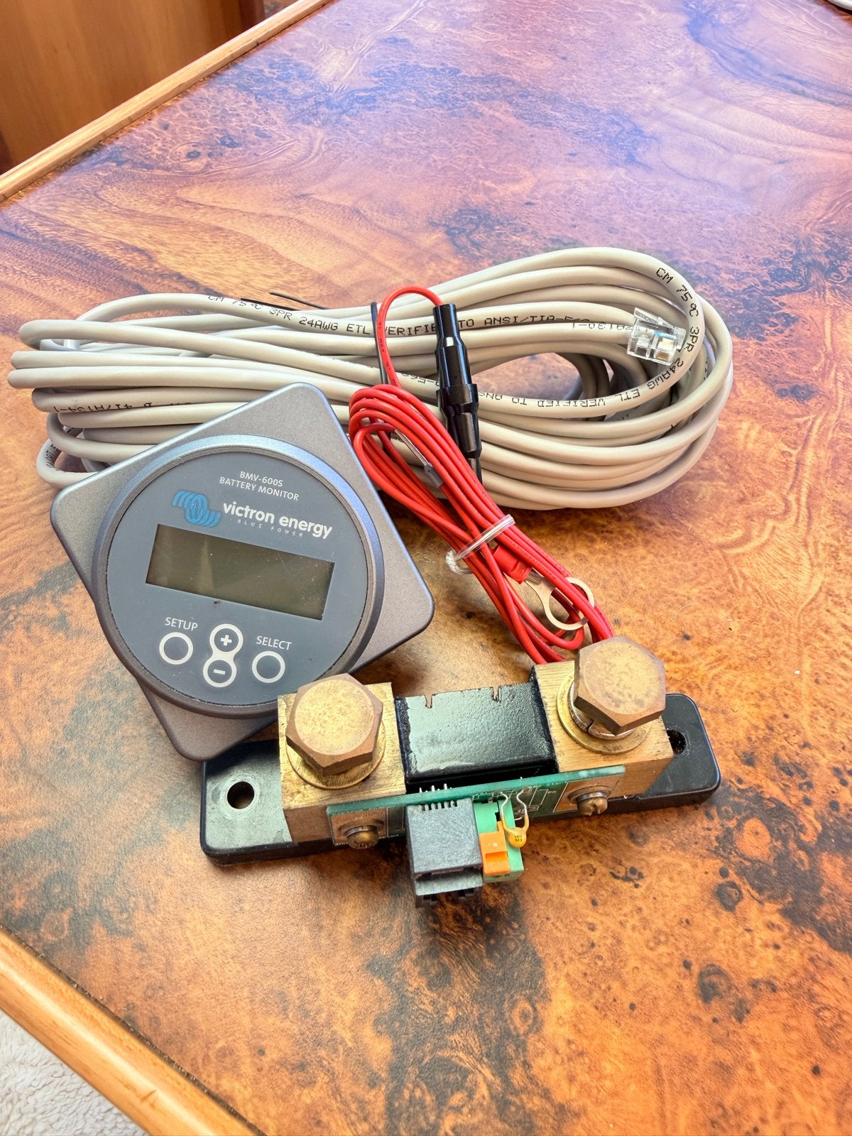 Victron Energy BMV-600S Accu Monitor - Camper/Boot/Caravan, Ophalen of Verzenden, Gebruikt