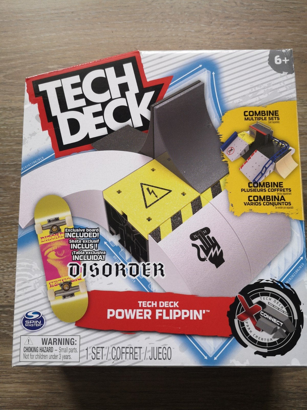 Tech Deck Power Flippin' Skateboard Set, Sport en Fitness, Skateboarden, Ophalen of Verzenden, Zo goed als nieuw, Skateboard