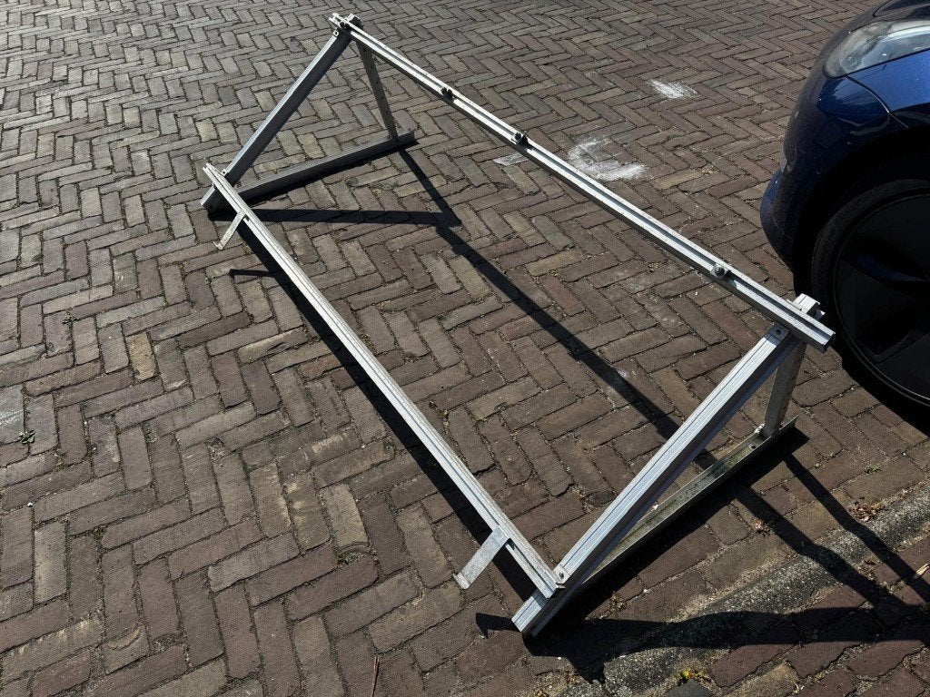Zentasol set voor plat dak (2 collectoren), Doe-het-zelf en Verbouw, Ophalen, Gebruikt, 100 liter of meer, Minder dan 3 jaar oud