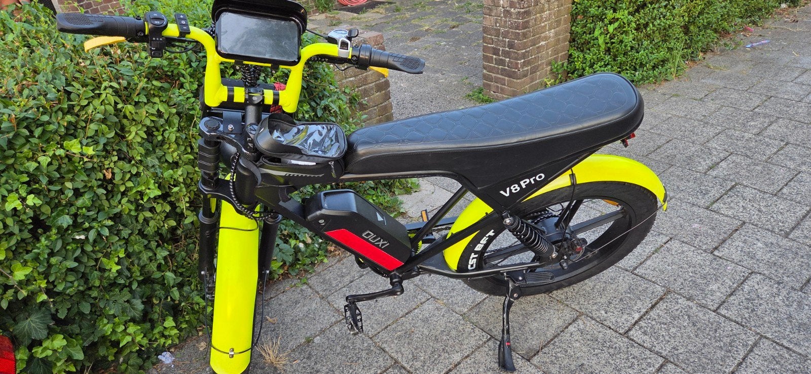 v8 pro 24inch fatbike, Ophalen, Fatbike, Stuur