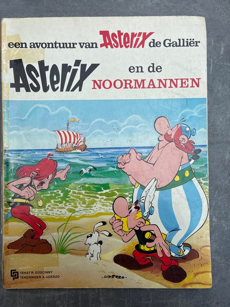 Asterix en de Noormannen - Klassiek stripboek, Boeken, Stripboeken, Eén stripboek, Ophalen of Verzenden, Zo goed als nieuw