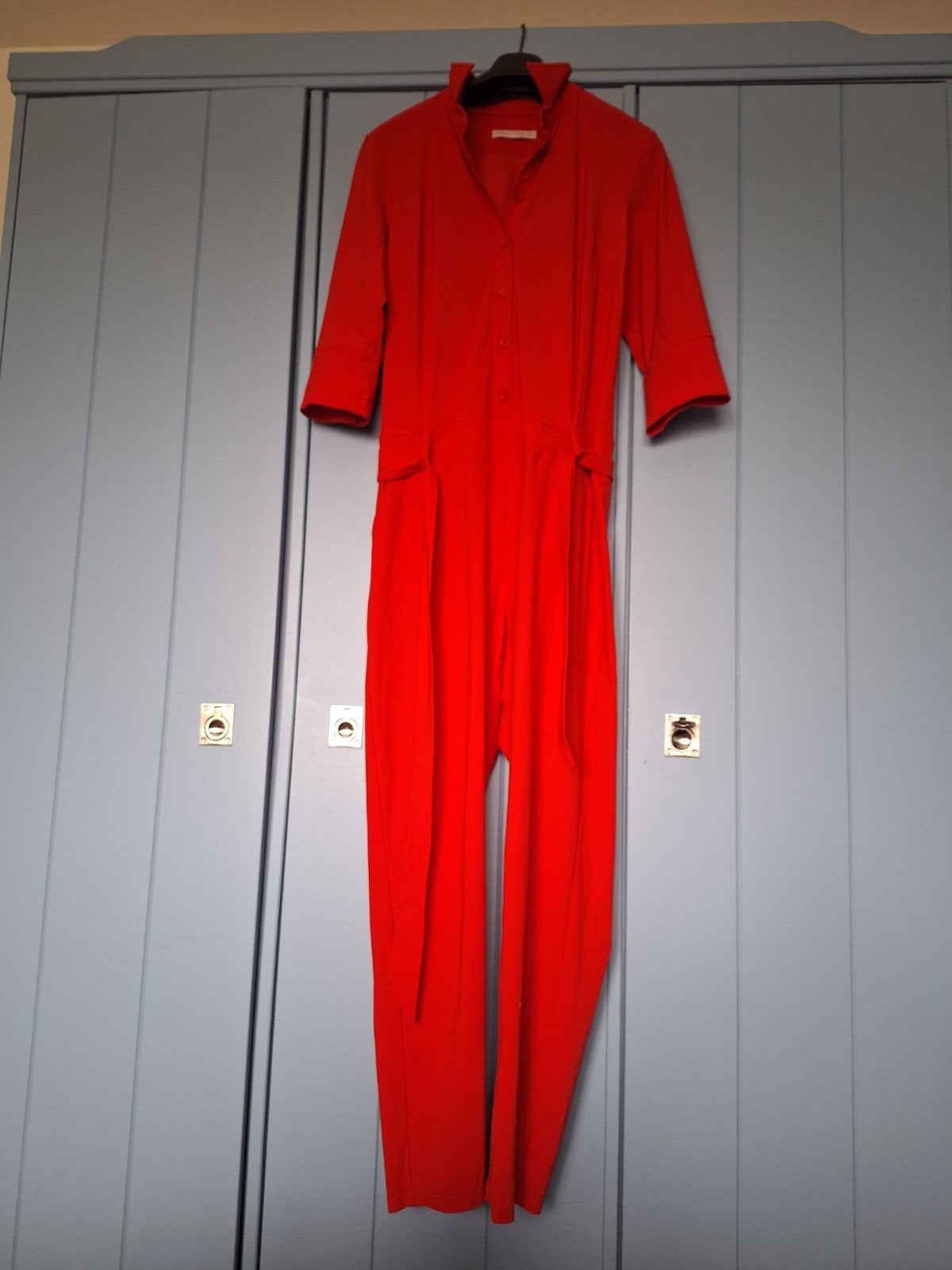 Studio Anneloes knalrode jumpsuit - Maat XL, Kleding | Dames, Studio Anneloes, Maat 46/48 (XL) of groter, Ophalen of Verzenden