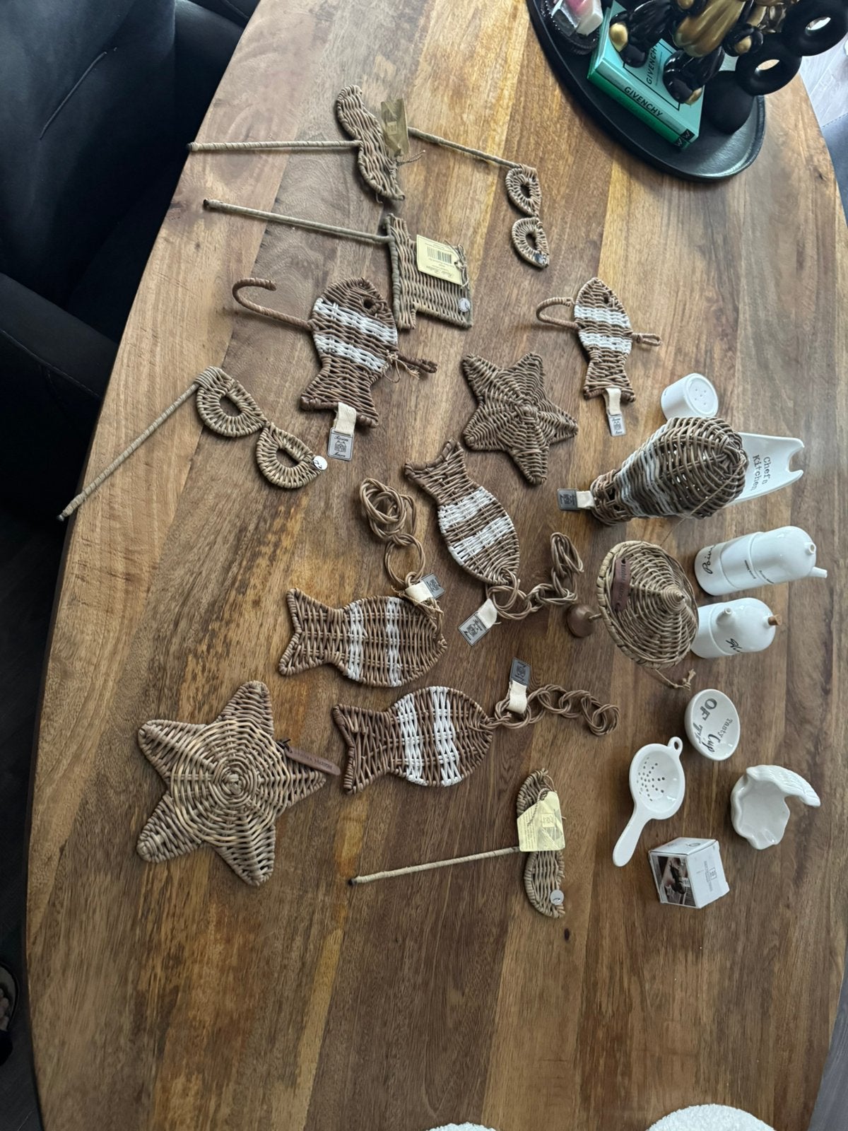 Riviera Maison rattan items, Ophalen, Zo goed als nieuw
