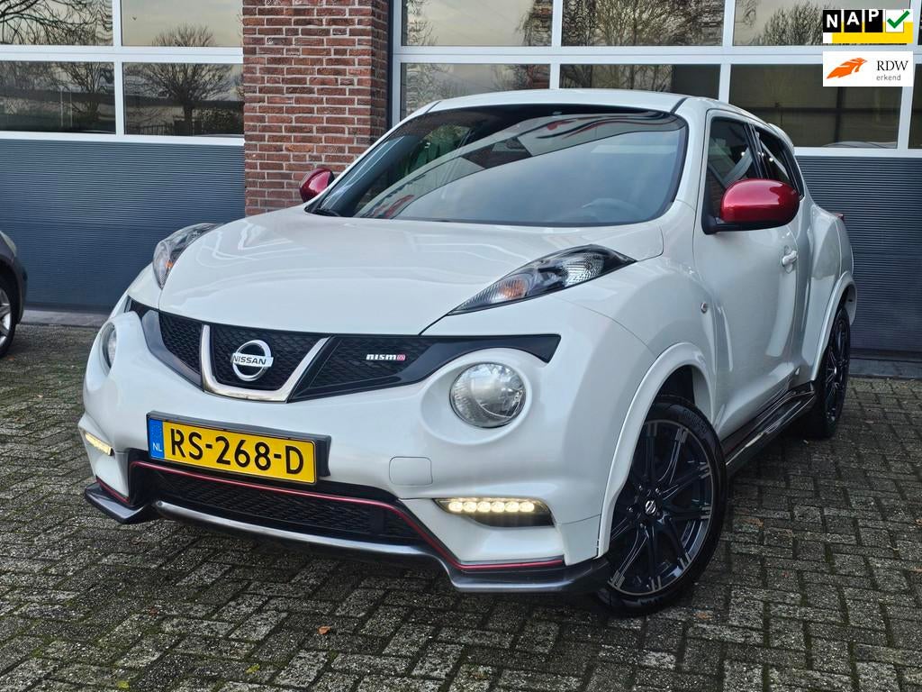Nissan Juke 1.6 Turbo NISMO All-Mode Automaat |Parelmoer |Ca, Auto's, Nissan, Euro 5, 1618 cc, Gebruikt, 4 cilinders