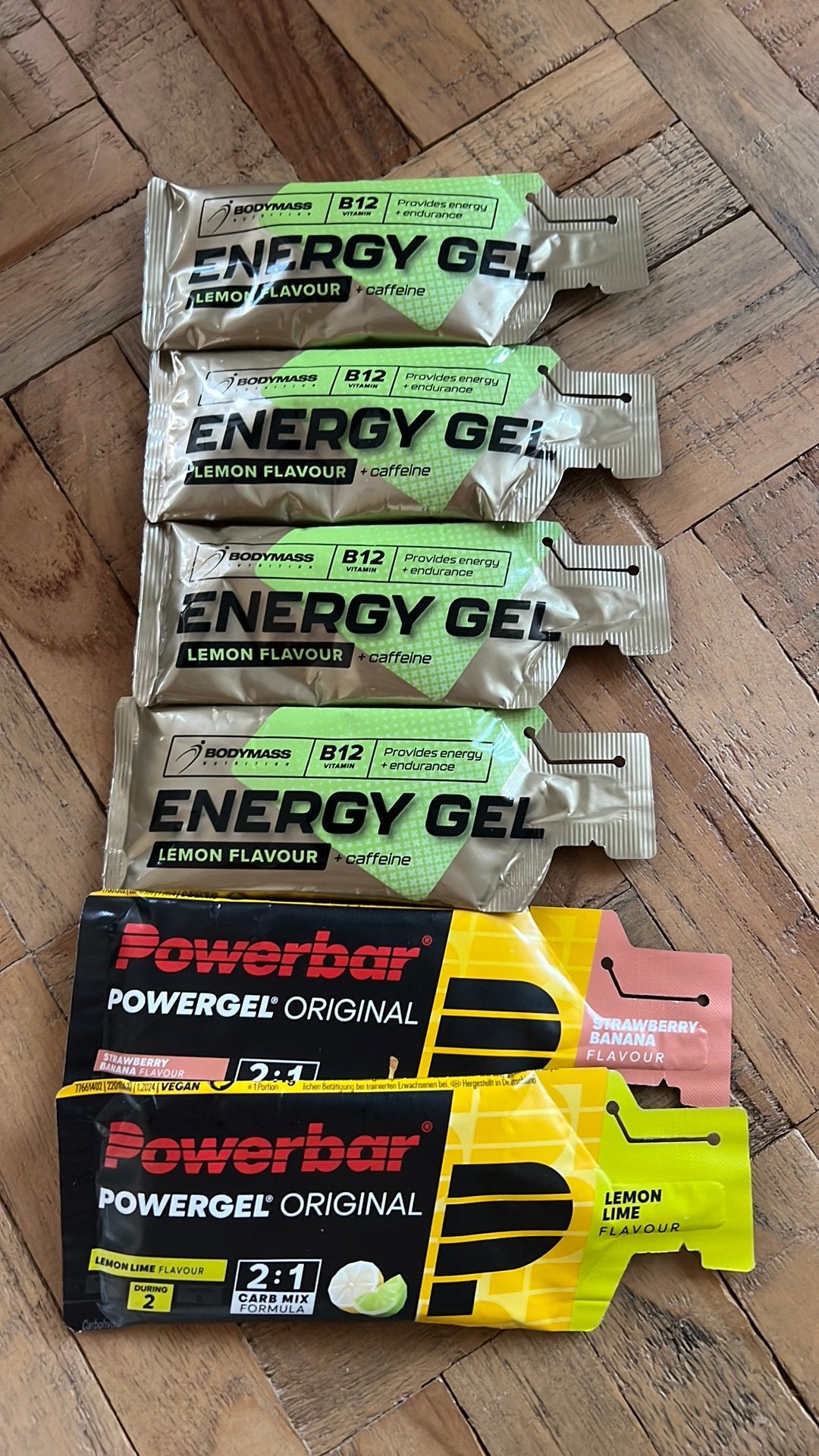 Powerbar energy gel, Verzenden, Zo goed als nieuw, Rugzak