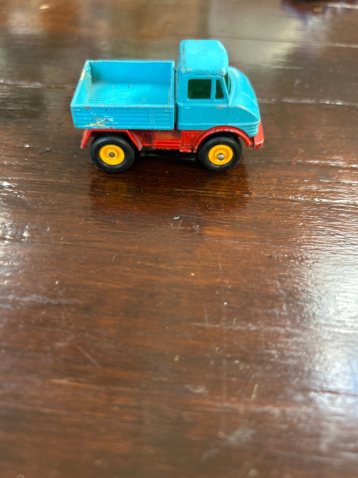 Vintage Matchbox Mercedes Unimog Speelgoedtruck, Ophalen of Verzenden, Gebruikt