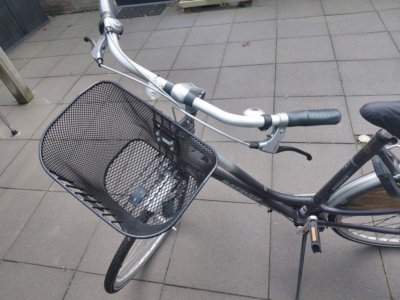 Batavus Intermezzo Damesfiets met Mand en Bagagedrager, Ophalen, Terugtraprem, Versnellingen, Batavus