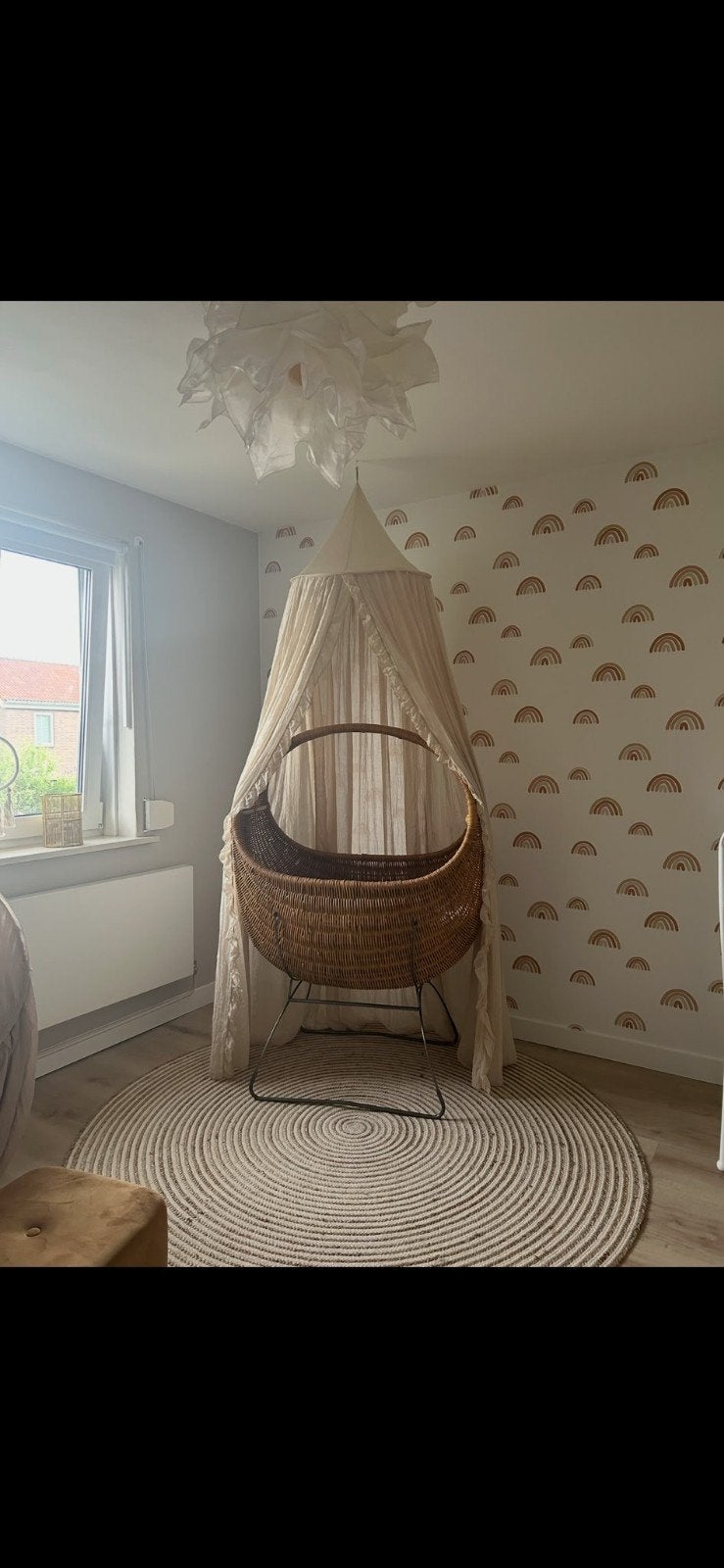 Prachtige Rotan wieg., Kinderen en Baby's, Ophalen, Gebruikt, Wieg