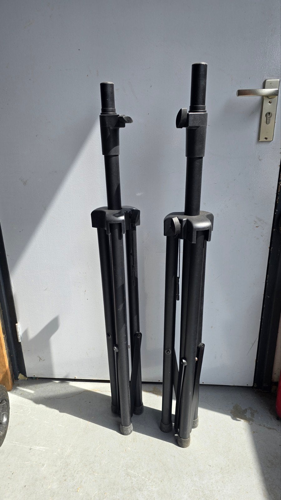 2x speaker statief skytec, Audio, Tv en Foto, Luidsprekers, Ophalen, Zo goed als nieuw, Overige typen, Overige merken