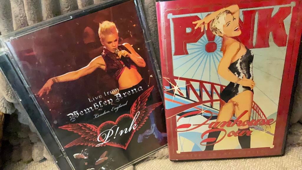Pink - P!nk live from Wembley Arena & funhouse tour dvds, Cd's en Dvd's, Alle leeftijden, Ophalen of Verzenden, Zo goed als nieuw