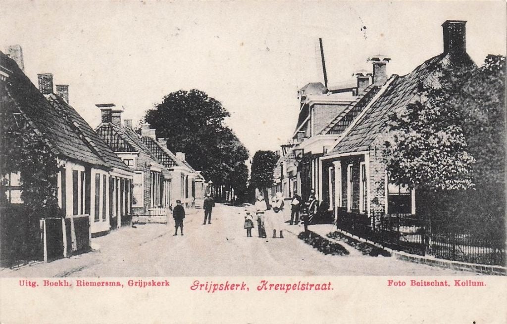 702-392-013 Grijpskerk Kreupelstraat, Verzenden, Voor 1920, Groningen
