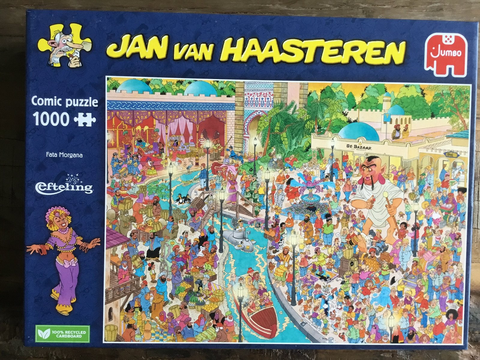 Fata Morgana 1000 stukjes., Ophalen of Verzenden, 500 t/m 1500 stukjes, Zo goed als nieuw