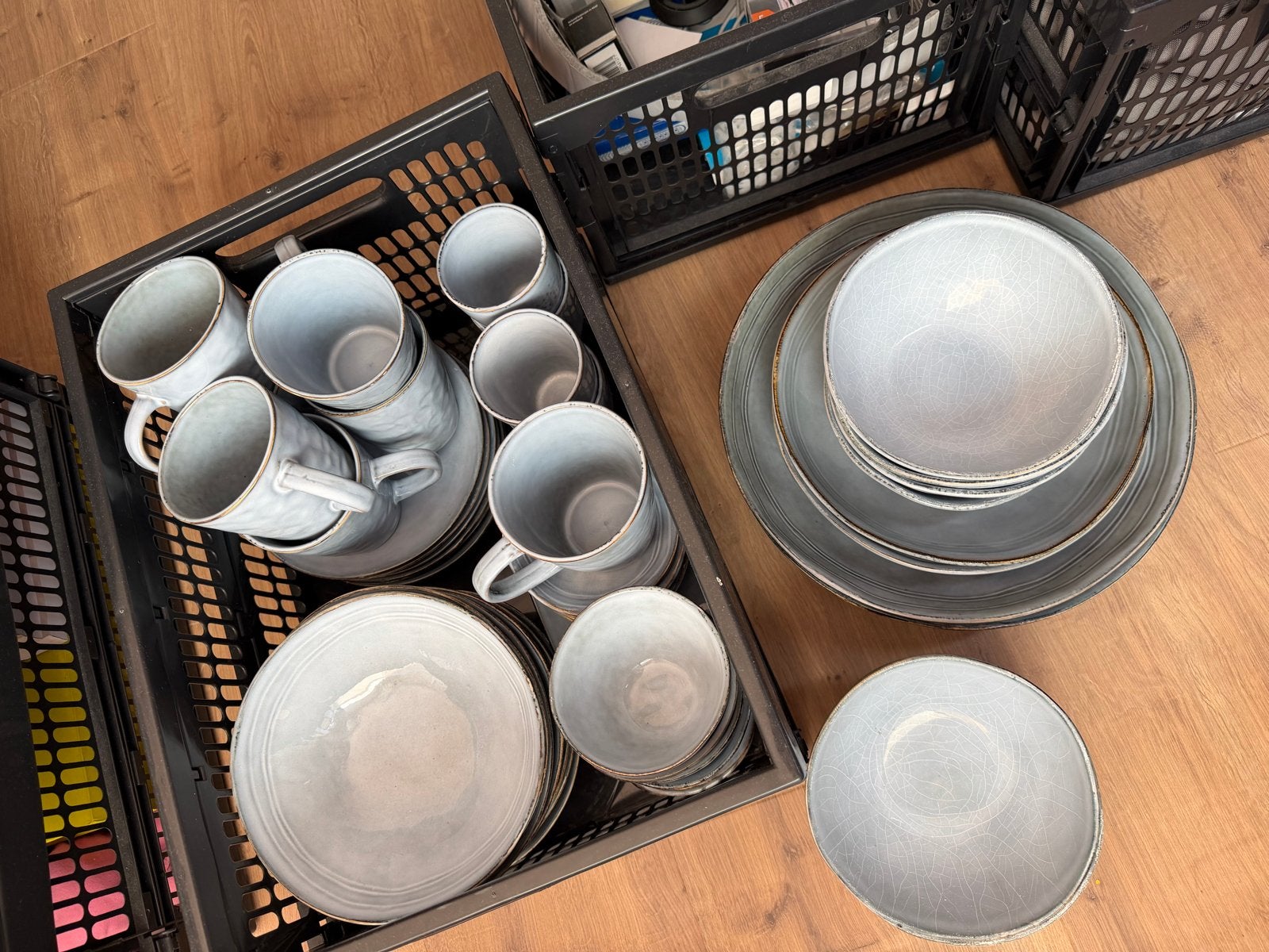 Xenos Servies Blauw - heel mooi, Overige merken, Ophalen of Verzenden, Zo goed als nieuw, Overige stijlen