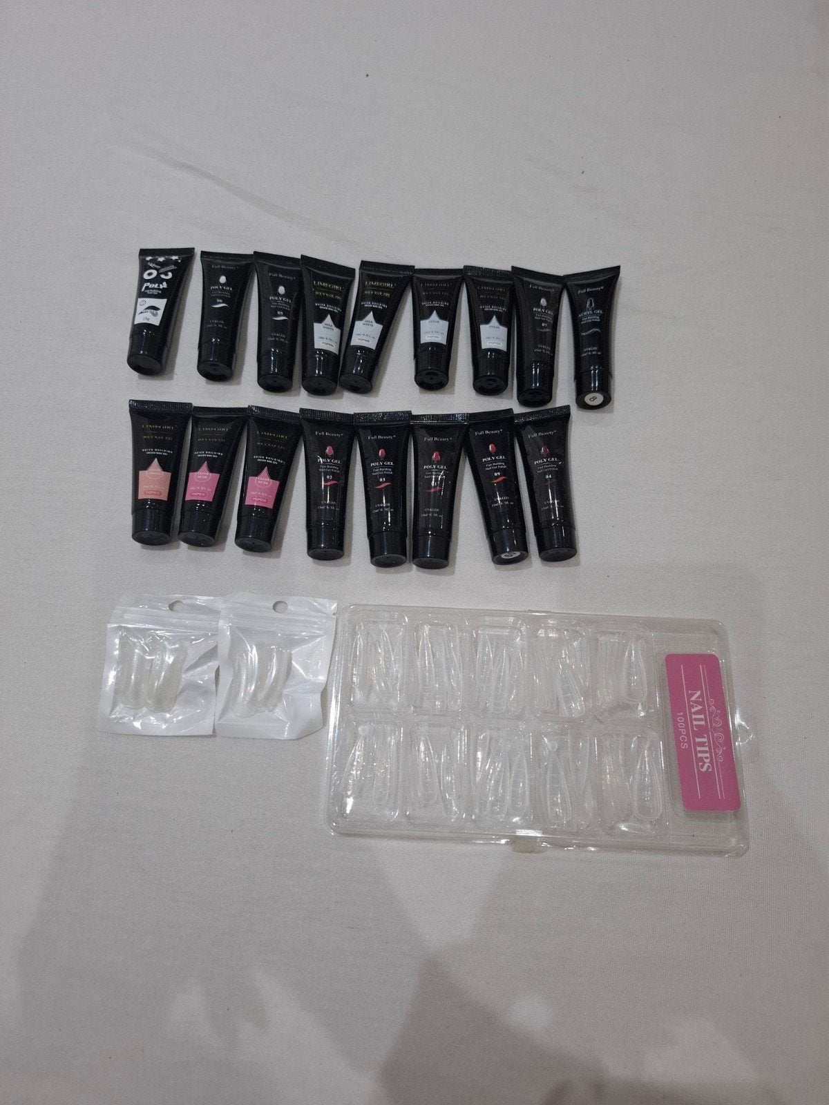 Poly gel, Ophalen of Verzenden, Zo goed als nieuw, Overige kleuren, Handen en Nagels