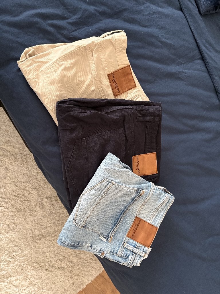 3x McGregor heren broek maat 36/34 Slim Fit, Kleding | Heren, Broeken en Pantalons, Maat 52/54 (L), Overige kleuren, Zo goed als nieuw