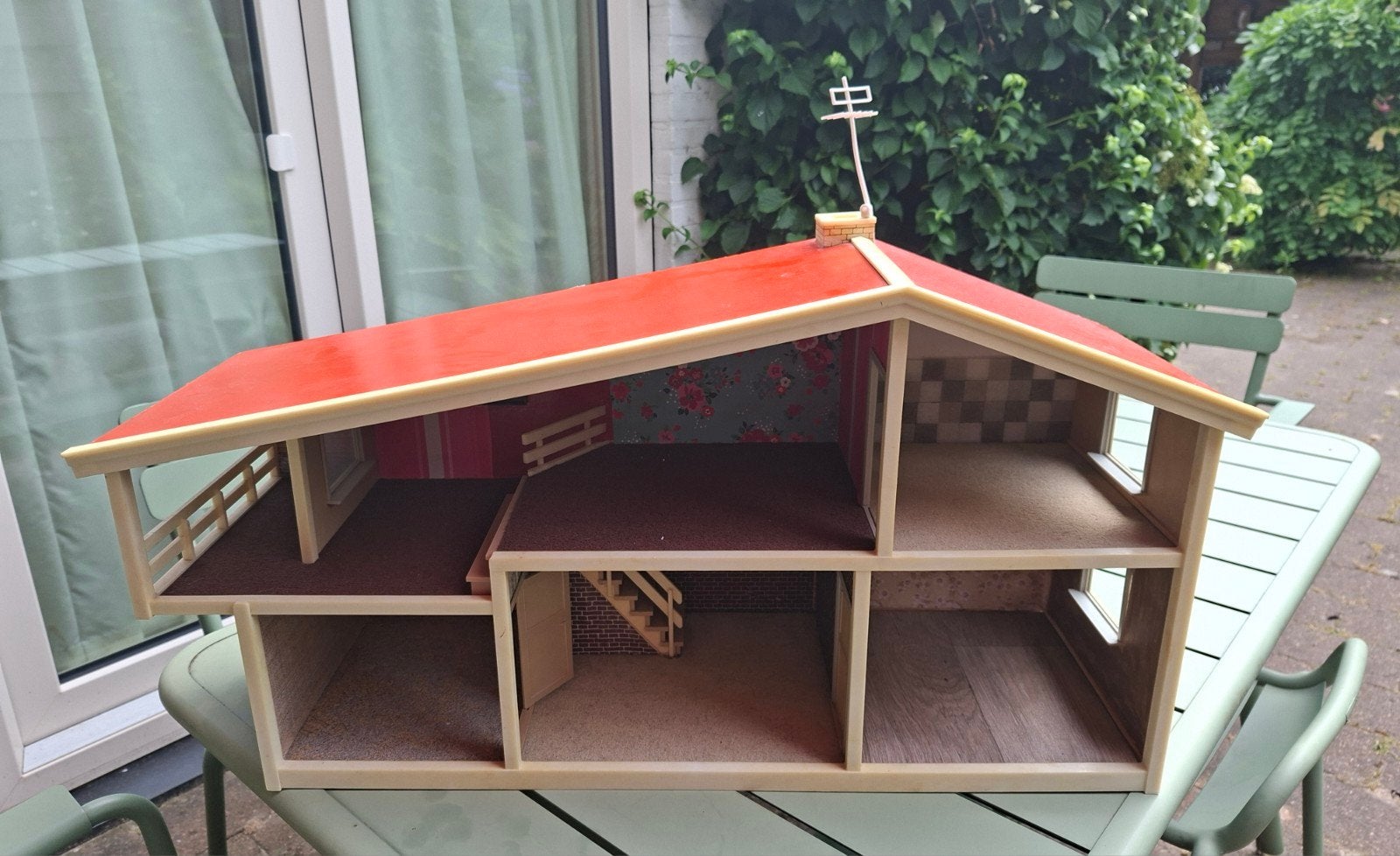 Vintage Lundby /Lisa poppenhuis 1:16, Ophalen, Gebruikt, Poppenhuis