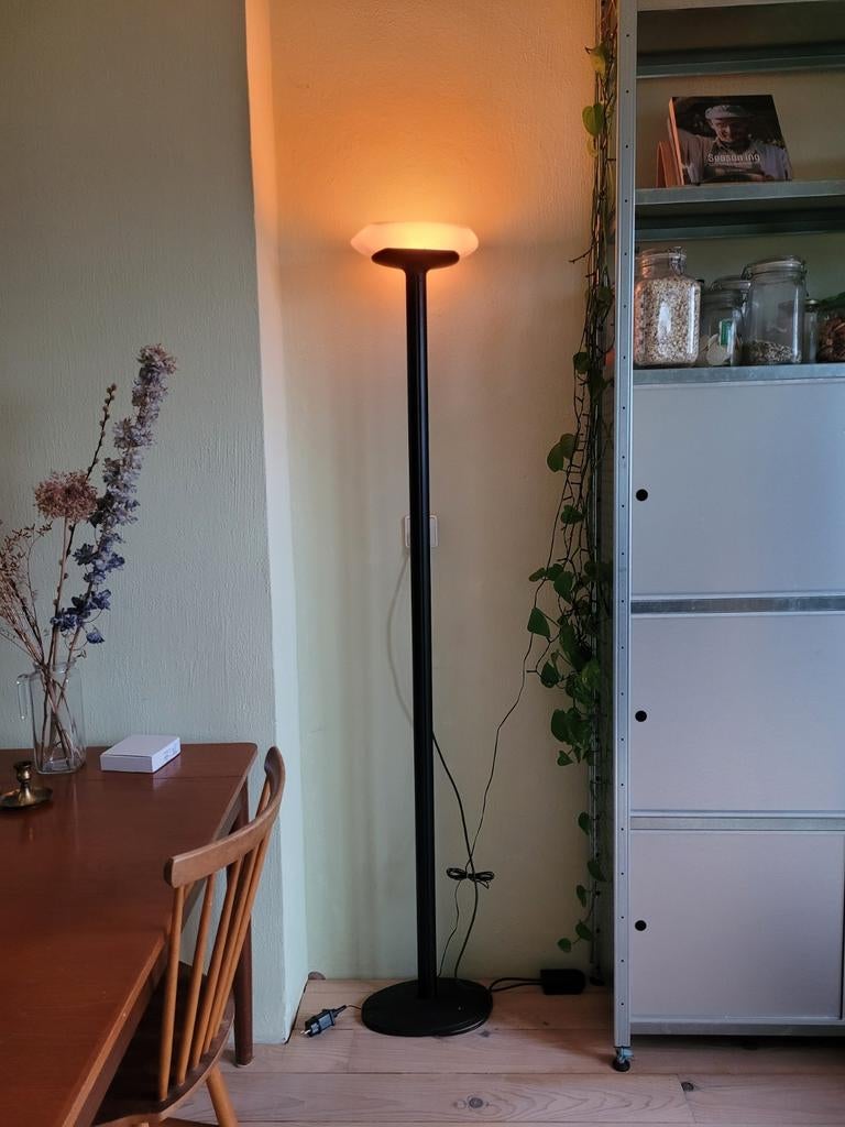 Artemide Tebe vloerlamp, Italiaans design, Gebruikt, Ophalen of Verzenden, Glas, Italiaans design, Modern, Minimalistisch