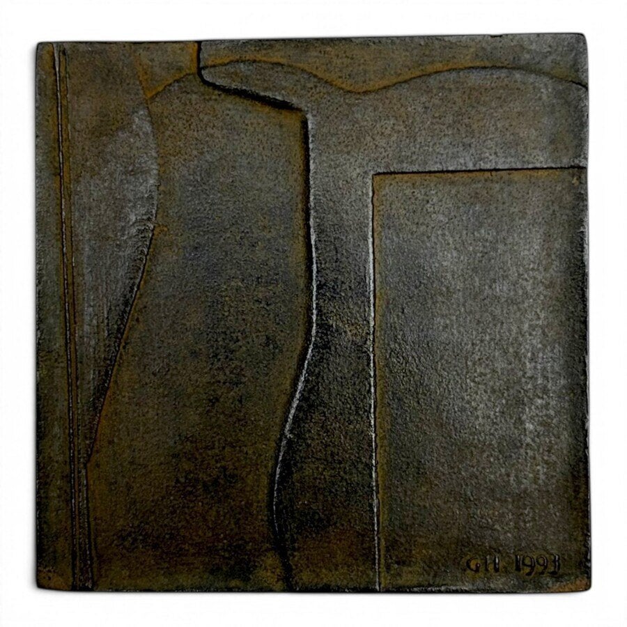 Guus Hellegers (1937-2019) - Drie bronzen penningen, Ophalen of Verzenden, Brons