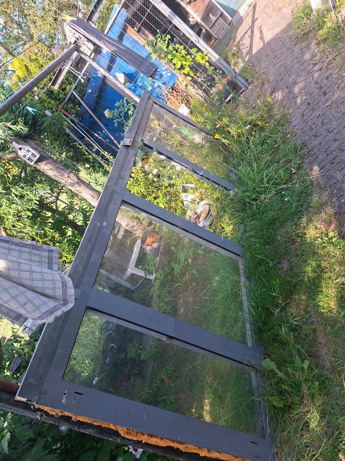 raam kozijn aleminum, Tuin en Terras, Ophalen, Tuinhek