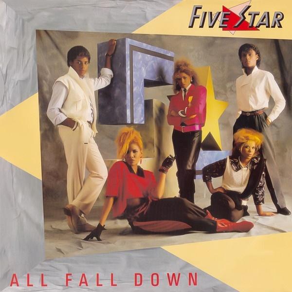 Five Star – All Fall Down 1985 disco / synth-pop 12" maxi, Gebruikt, Originele persing, Maxi-single, 1980 - 1989
