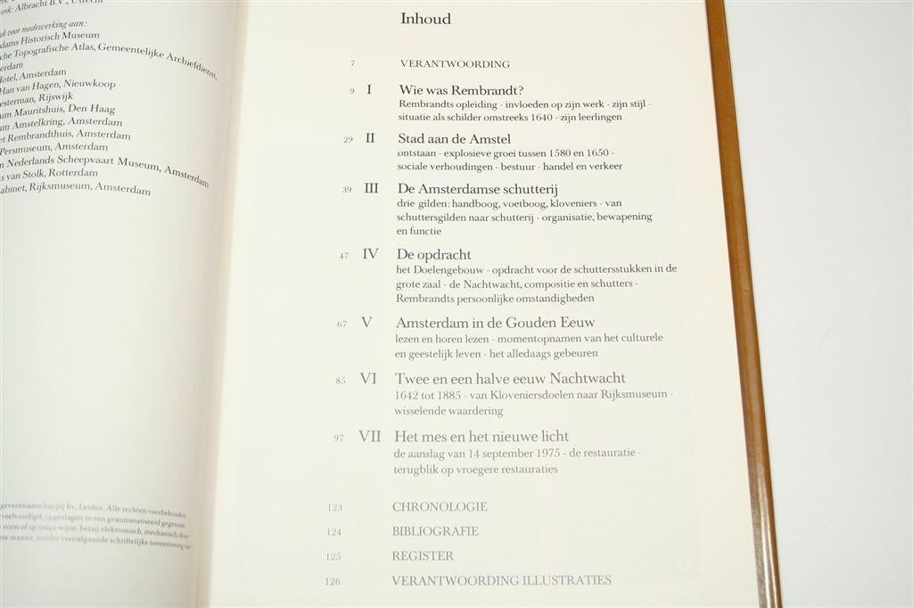 Rembrandts Nachtwacht — Geschiedenis van het Schilderij, Ophalen of Verzenden, Gelezen