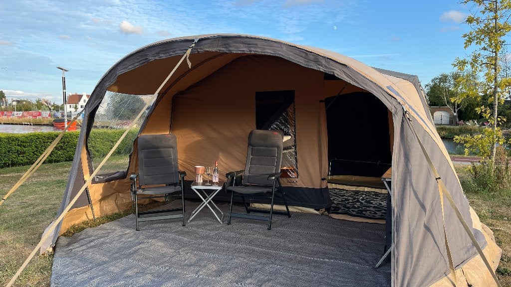 Cabanon Malawi 2.0 Basic — compleet uitgerust, Caravans en Kamperen, Vouwwagens, Ophalen, Beige, Cabanon, Tot en met 4