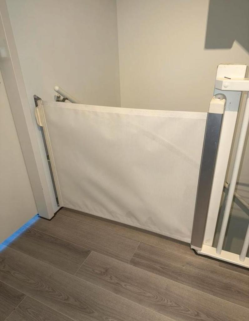 Kiddyguard  traphekje kiddy guard lascal avant, Ophalen of Verzenden, 115 cm of meer, Oprolhekje