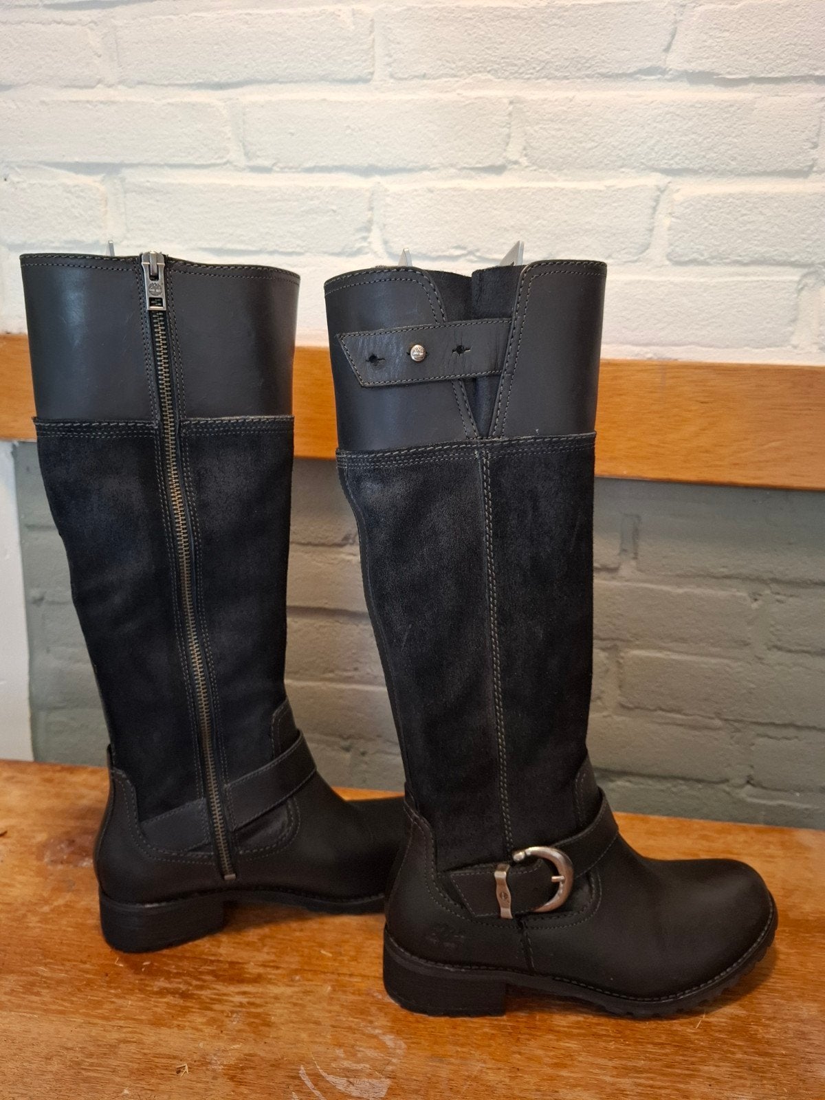 Timberland Earthkeepers hoge laarzen - maat 37, Hoge laarzen, Zwart, Ophalen of Verzenden, Zo goed als nieuw
