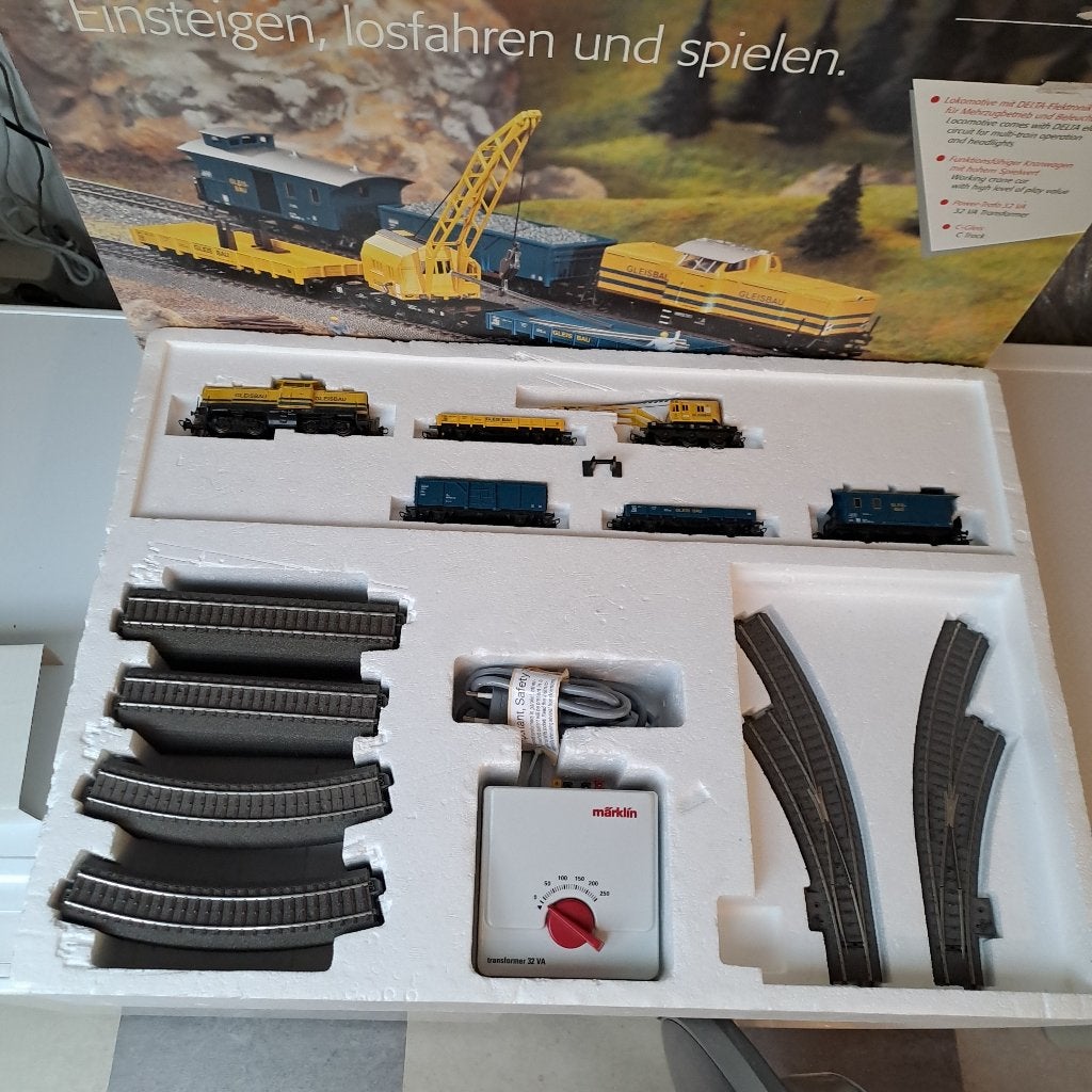 Marklin Gleisbau Startset 29427 in zeer nette staat, Hobby en Vrije tijd, Modeltreinen | H0, Wisselstroom, Treinset, Ophalen of Verzenden