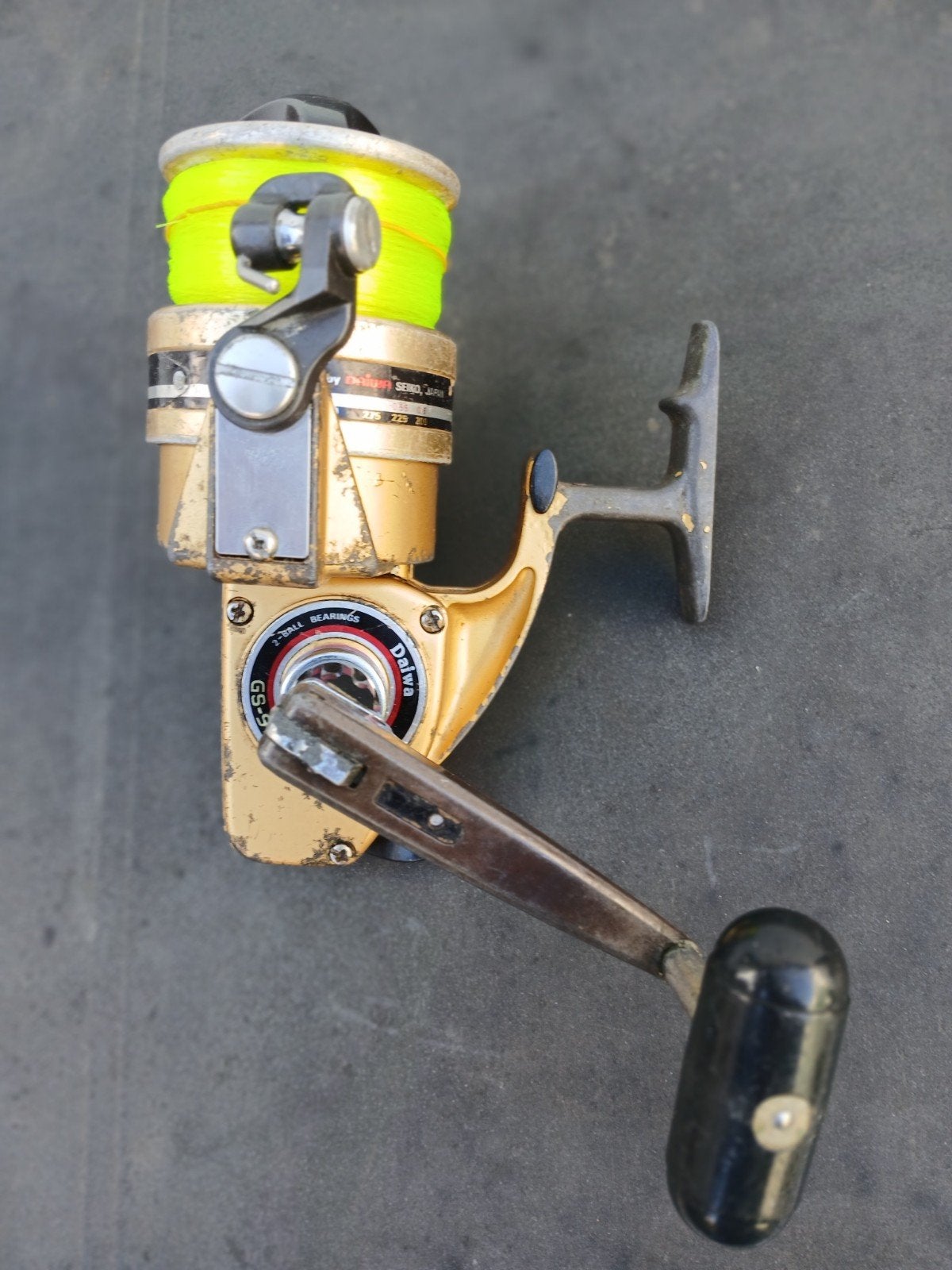 Daiwa GS 9 Molen, Ophalen of Verzenden, Gebruikt, Molen