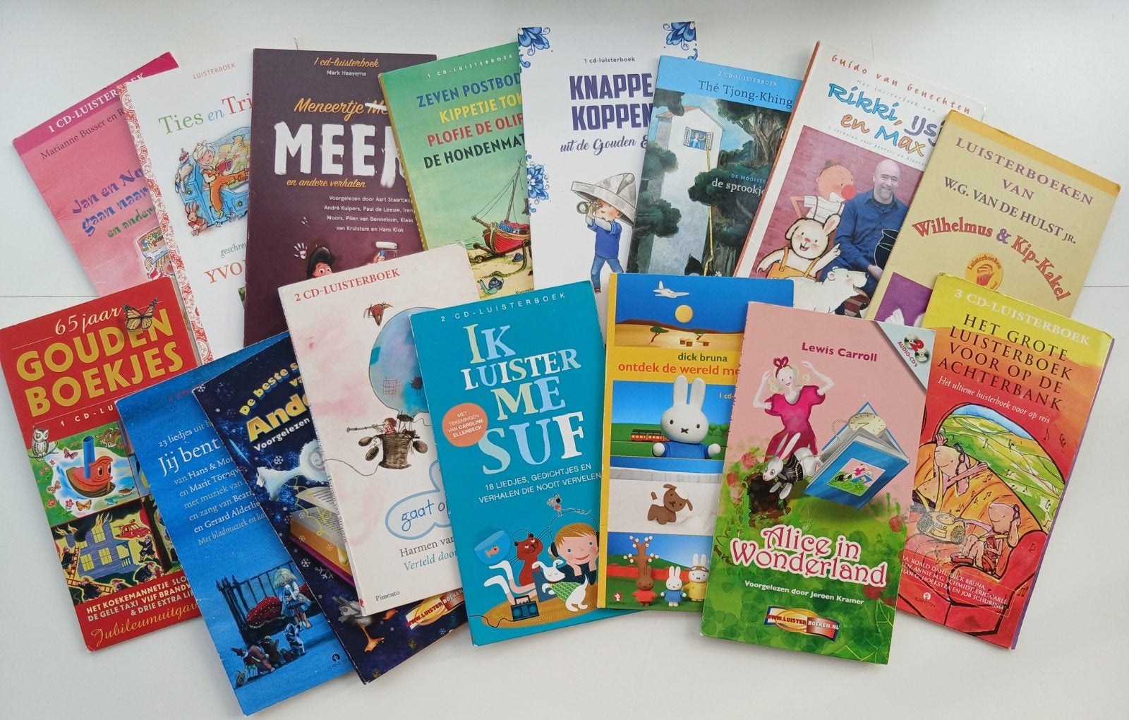 16x Luisterboek Kinderen 3+ | In 1 koop voor €35 *, Boeken, Ophalen of Verzenden, Cd, Kind