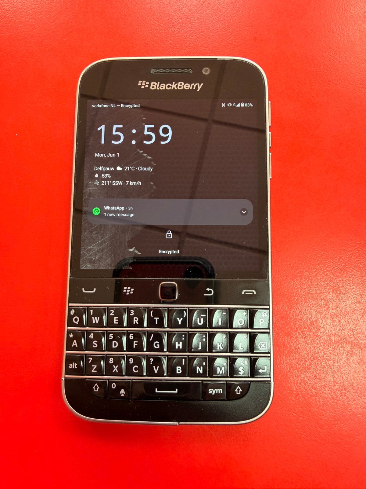 BlackBerry Zinwa Q25 – Unieke Android BlackBerry!, Ophalen, 6 megapixel of meer