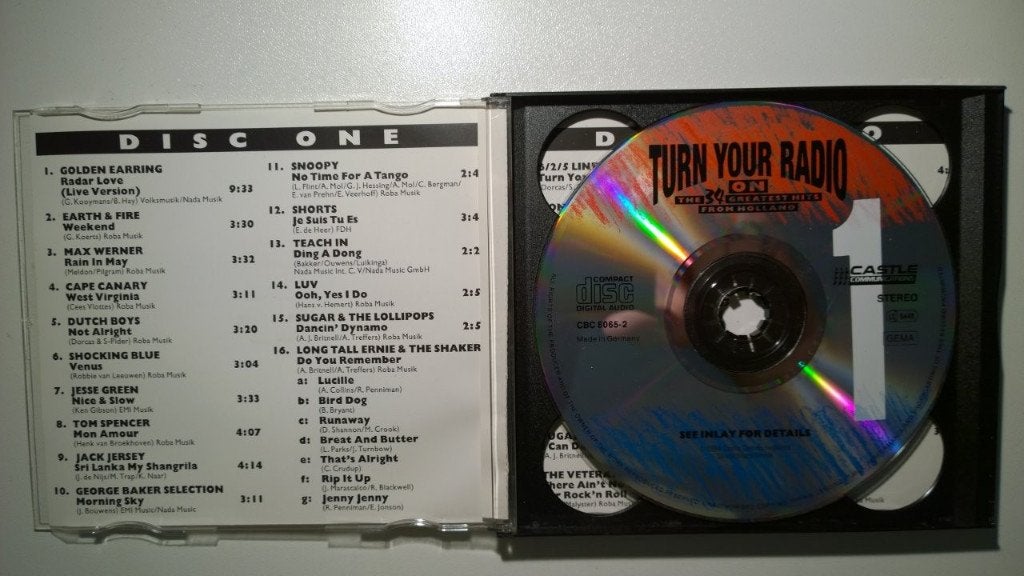 Turn Your Radio On - The 34 Greatest Hits From Holland, Ophalen of Verzenden, Zo goed als nieuw, Pop, Album