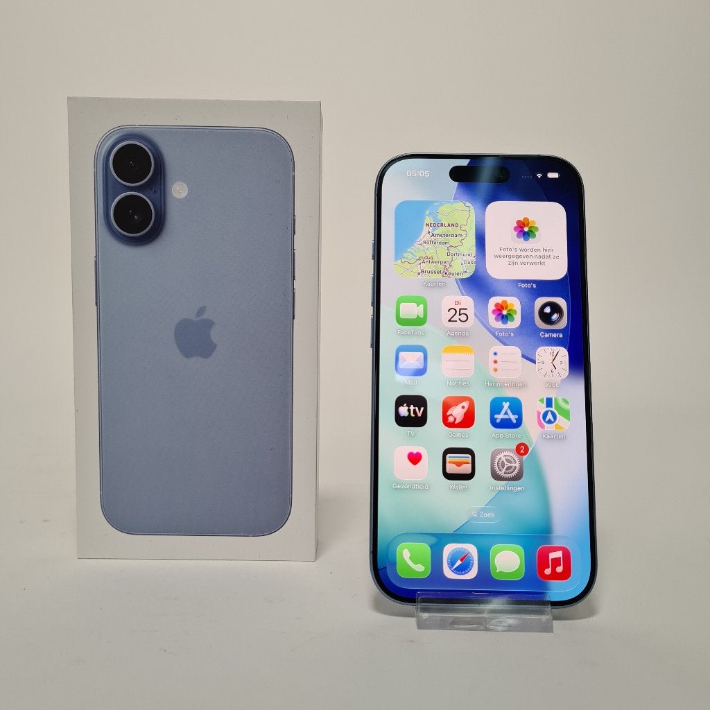 Apple iPhone 17 256GB Blauw | Accu 100% | Apple Garantie, IPhone 17, Blauw, Ophalen of Verzenden, Zo goed als nieuw