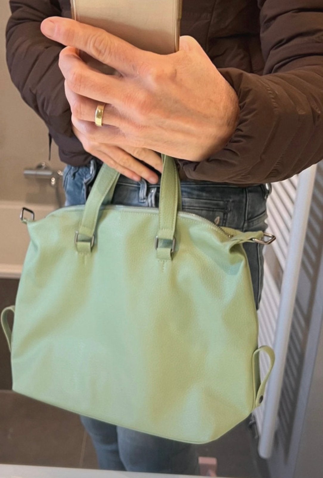 Nieuwe Eksept handtas van Shoeby - Groen, Sieraden, Tassen en Uiterlijk, Ophalen of Verzenden, Nieuw, Groen, Handtas