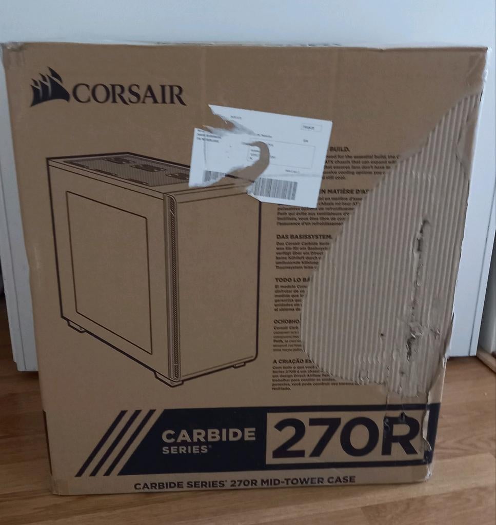 Corsair Carbide 270R Mid-Tower Behuizing - Nieuw in doos, Computers en Software, Computerbehuizingen, Ophalen of Verzenden, Nieuw