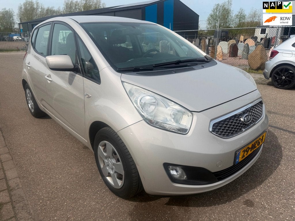Kia Venga 1.4 CVVT X-tra, Auto's, Kia, Voorwielaandrijving, Euro 5, Stof, Gebruikt