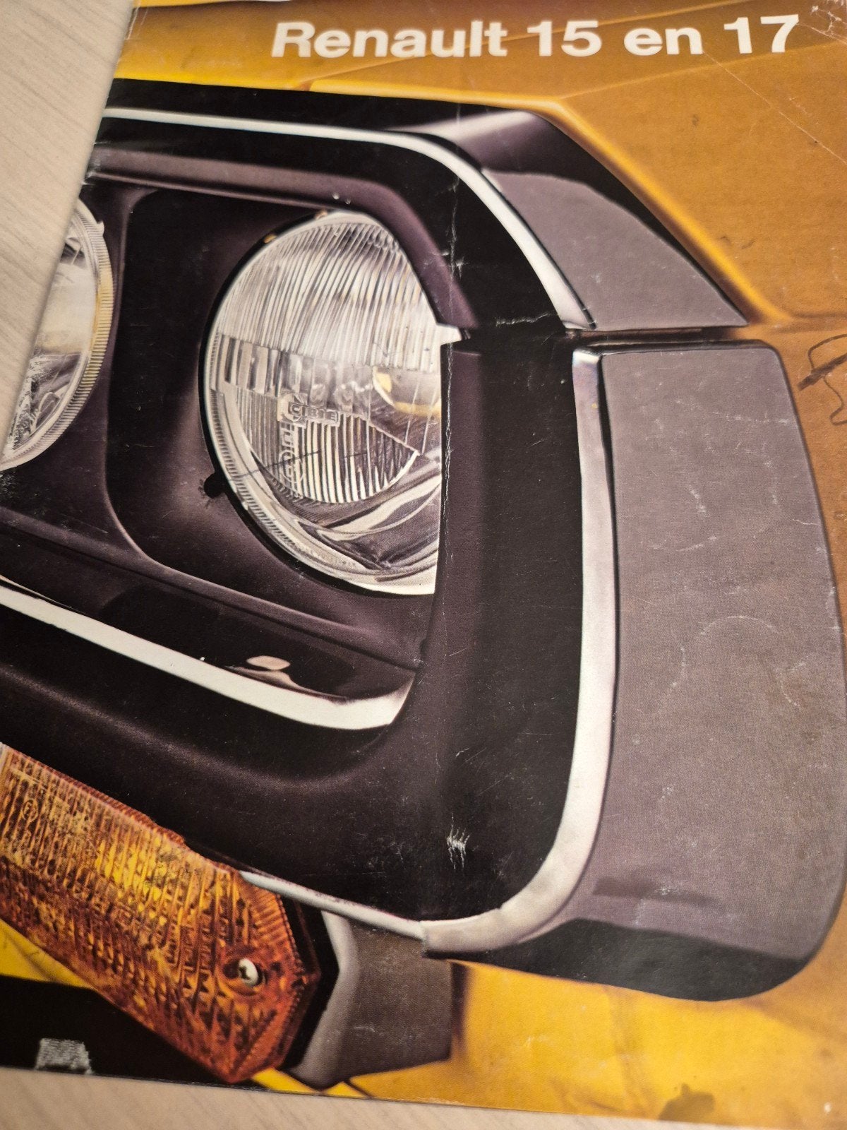 Jaren 70 Nederlands Renault 15 17 coupés folder izgst, Ophalen of Verzenden, Zo goed als nieuw, Renault