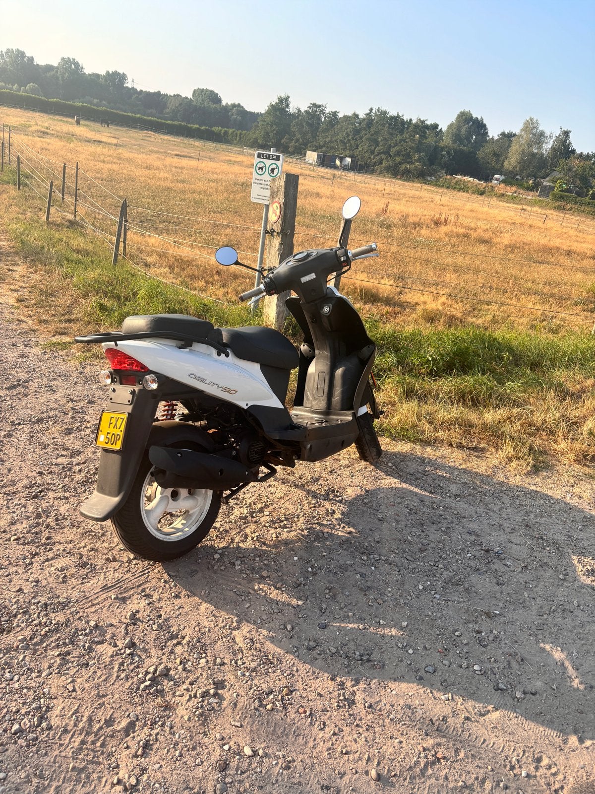 Kymco Agility 50 Scooter - Betrouwbaar en Zuinig, Fietsen en Brommers, Scooters | Kymco, Ophalen, Gebruikt, Maximaal 45 km/u, Agility