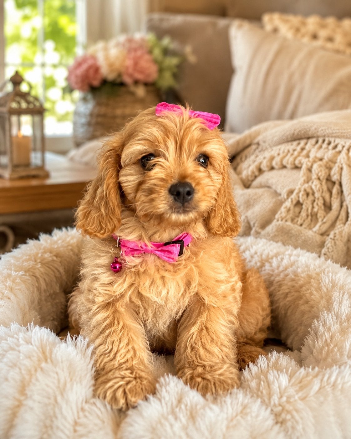 Cavapoo pup, Overige rassen, 8 tot 15 weken, Teef, Parvo